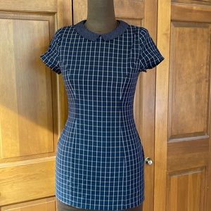 LUCCA Adorable boutique checkered mini dress